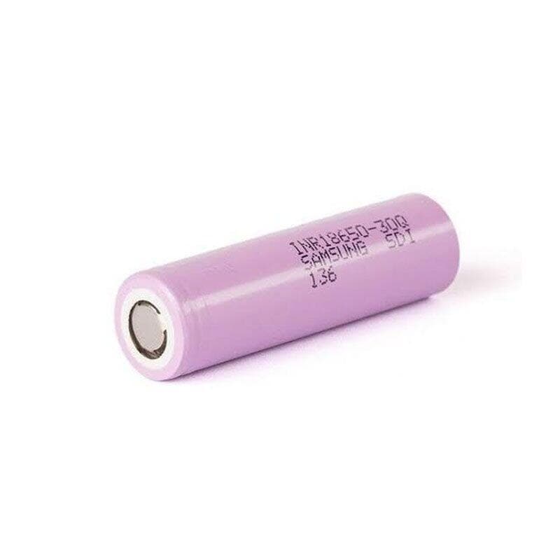 Bateria 18650 30Q - 3000 mAh 15A - Samsung