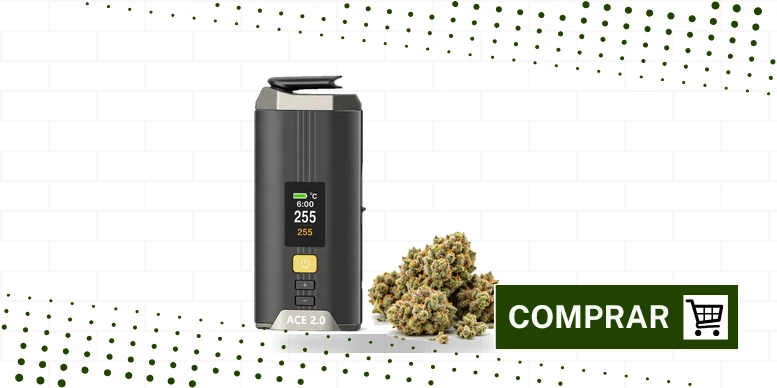 XMAX Ace 2.0, vaporizador portátil por condução com câmara de cerâmica