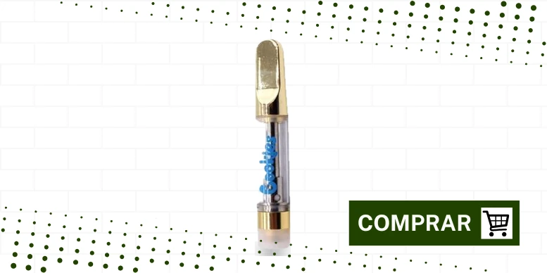 Atomizador de refil de óleo 510 da Cookies, com reservatório de 1,0 mL