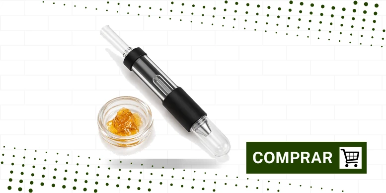 Vaporizador de concentrados Daboo da XVape, coletor de néctar com bubbler de vidro e ponta de aquecimento